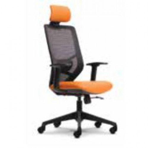 ICON MESH SERIES PRESIDENTIAL HIGHBACK ADJUSTABLE ARMREST CHAIR (ICLS8910N-D36)