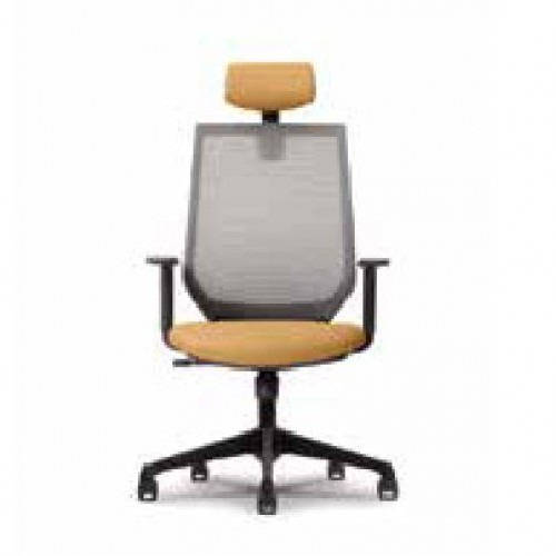 ZENITH MESH SERIES PRESIDENTIAL HIGHBACK ADJUSTABLE ARMREST CHAIR (ZNLS8210N-D36)