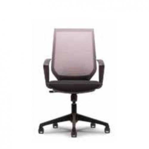 ZENITH MESH SERIES PRESIDENTIAL MEDIUM BACK FIXED ARMREST CHAIR (ZNLS8211N-A62)