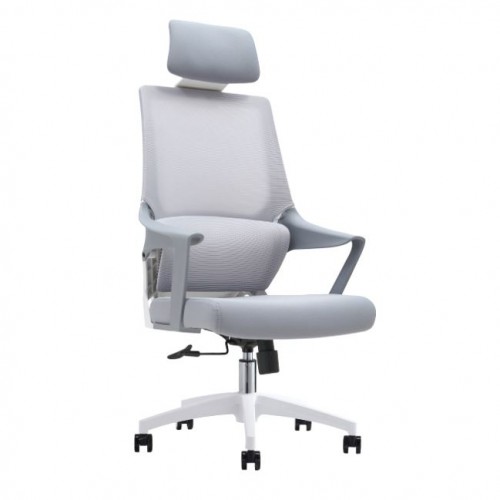 TRIO WHITE MESH SERIES HIGHBACK CHAIR (TRIO-W-H)