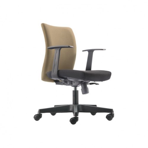 ELINI FABRIC SERIES LOW BACK CHAIR (ER5512F-30A60)