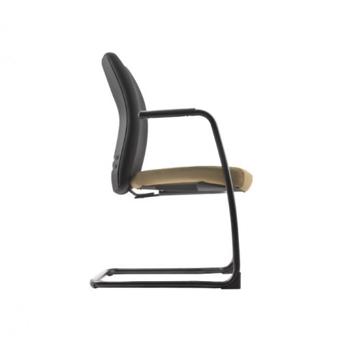 ELINI FABRIC SERIES VISITOR CHAIR C/W ARMREST (ER5513F-89EA)