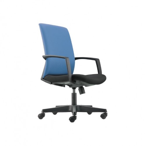 FIRENZE FABRIC SERIES MEDIUM BACK CHAIR (FT5711F-32A76)