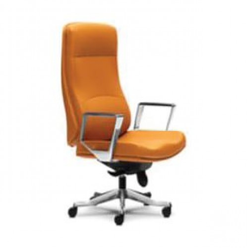 PU LEATHER SERIES HIGHBACK CHAIR (OF-081H)