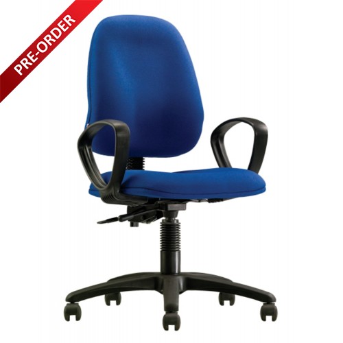 ERGONOMIC TYPIST CHAIR WITH ARMREST (CH390HA)