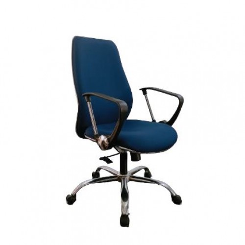 F10 FABRIC SERIES MEDIUM BACK CHAIR (OF-MB-F10-A22H2B7-F)