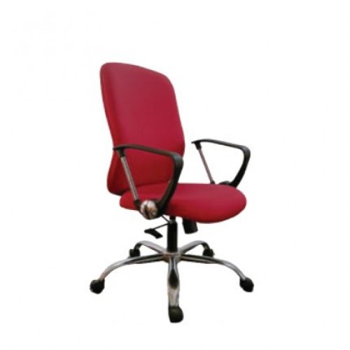 F11 FABRIC SERIES MEDIUM BACK CHAIR (OF-MB-F11-A22H2B7-F)