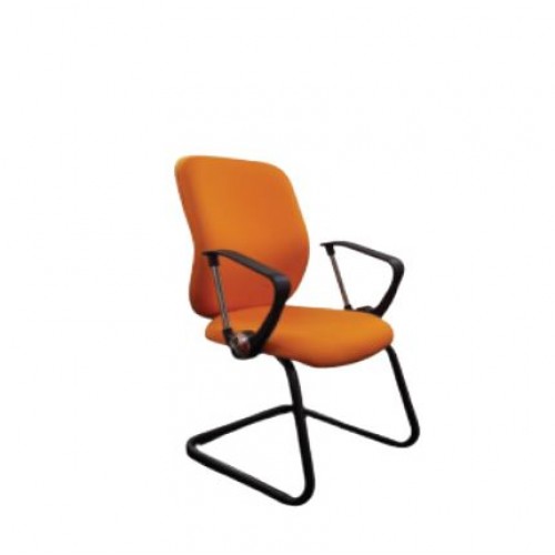 F11 FABRIC SERIES VISITOR CHAIR (OF-VB-F11-A22F35-F)