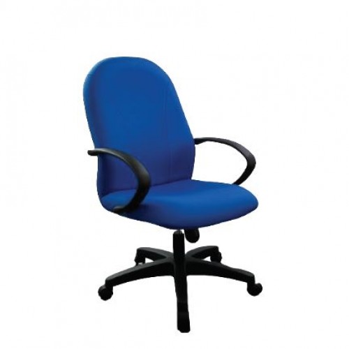 F16 FABRIC SERIES MEDIUM BACK CHAIR (OF-MB-F16-A3H1B1-F)
