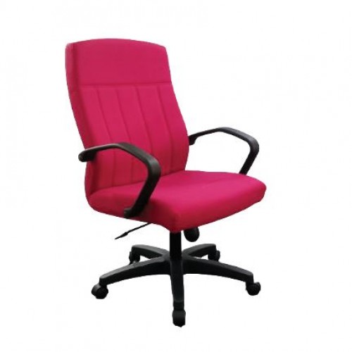 F21 FABRIC SERIES MEDIUM BACK CHAIR (OF-MB-F21-A17H1B1-F)