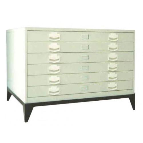 6 DRAWER HORIZONTAL PLAN FILE CABINET (OF-HPA1)