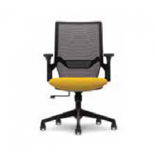 OTIS MESH SERIES PRESIDENTIAL MEDIUM BACK FIXED ARMREST CHAIR (OTLS8811N-A75)