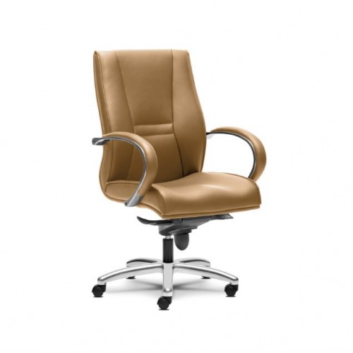 LAGENDER PU LEATHER SERIES MEDIUM BACK CHAIR (OF-LAGENDER-M)