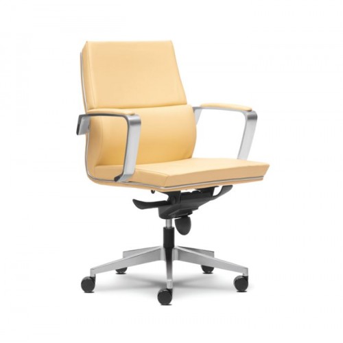 FULGO PU LEATHER SERIES MEDIUM BACK CHAIR (OF-FULGO-M)