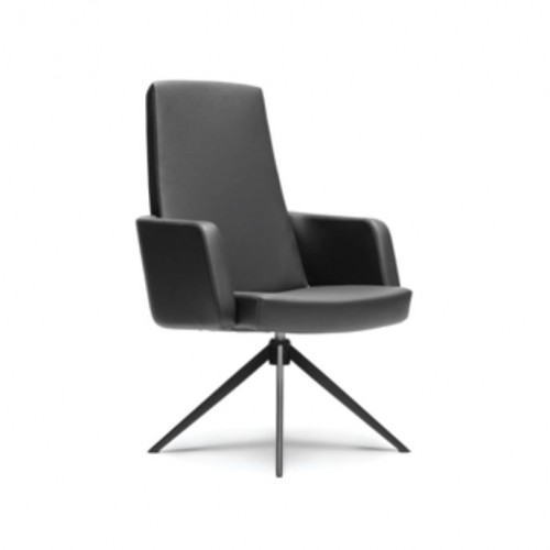 SMARTY PU LEATHER SERIES VISITOR CHAIR (SM6511L-21A78)
