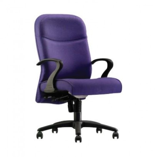 FABRIC SERIES MEDIUM BACK CHAIR (OF-316-MB)