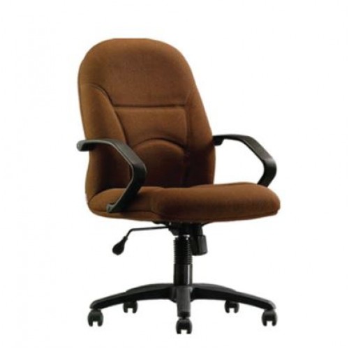 FABRIC SERIES MEDIUM BACK CHAIR (OF-196-MB)