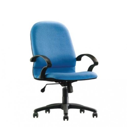 FABRIC SERIES MEDIUM BACK CHAIR (OF-306-MB)