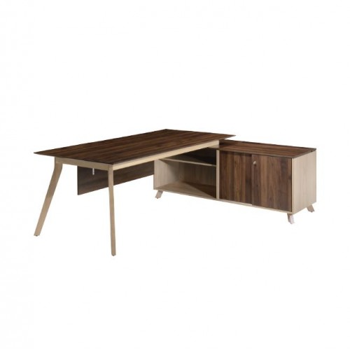 MORO SERIES EXECUTIVE TABLE WITH SIDE CABINET