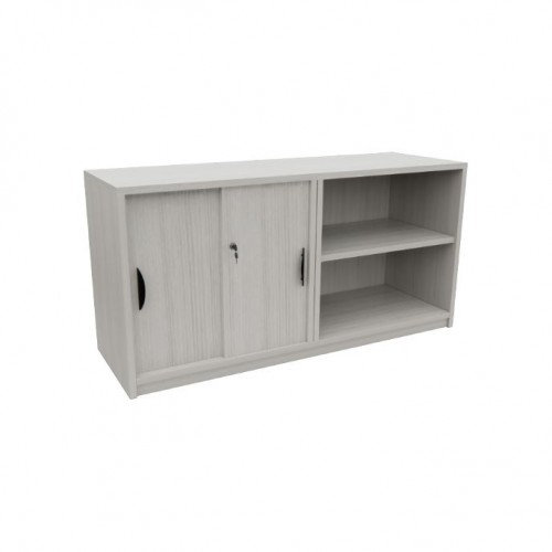 LOOP SLIDING DOOR + OPEN SHELF COMBI STORAGE