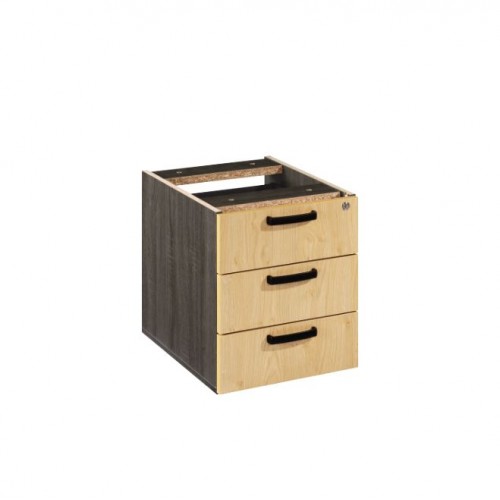 ZIVA 3 DRAWERS HANGING PEDESTAL