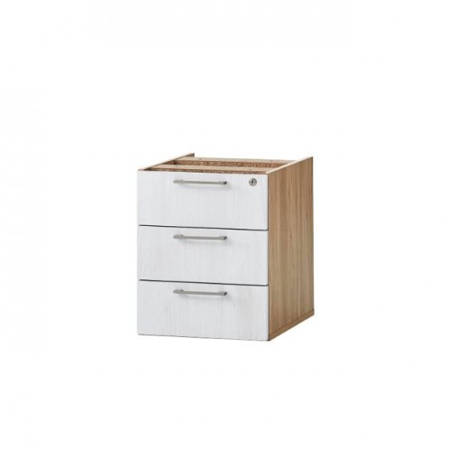 MIZA 3 DRAWERS HANGING PEDESTAL
