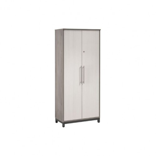 ZICO HEIGHT CABINET WITH WOODEN DOOR & METAL LEG BASE