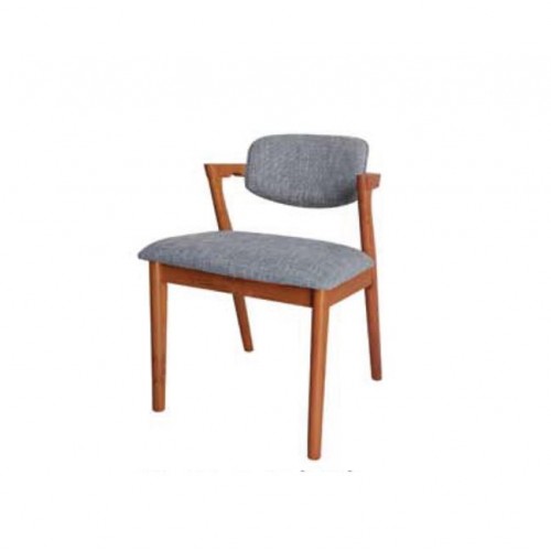 WOODEN AND CUSHION CHAIR