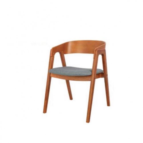 WOODEN AND CUSHION CHAIR