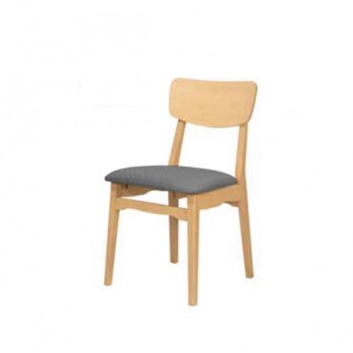 WOODEN AND CUSHION CHAIR