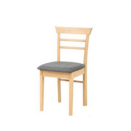 WOODEN AND CUSHION CHAIR