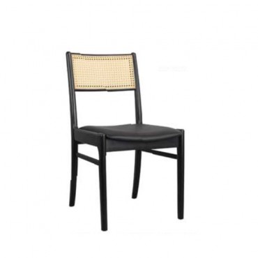 WOODEN AND CUSHION CHAIR