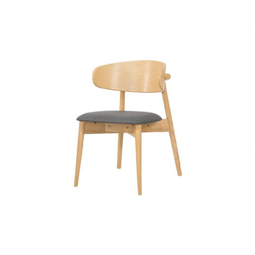 WOODEN AND CUSHION CHAIR