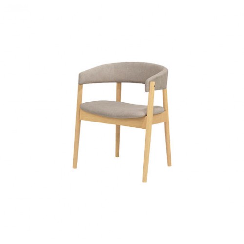 WOODEN AND CUSHION CHAIR
