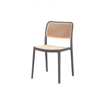 WOODEN AND CUSHION CHAIR