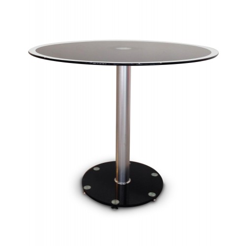 ROUND GLASS CAFE TABLE (T809R)