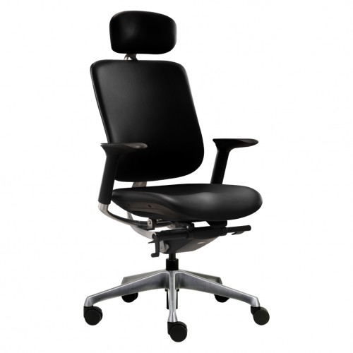 ZOOM HIGH BACK CHAIR [ FULL LEATHER] (L14-1-A23M11B21)