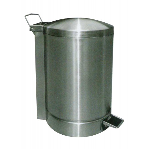 PEDAL STAINLESS STEEL BIN (SUGO 155)
