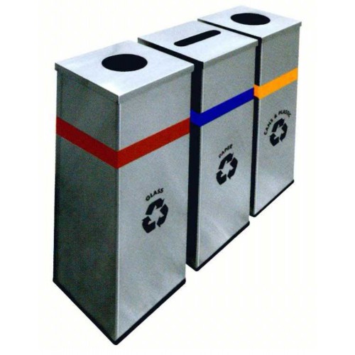 STAINLESS STEEL RECYCLE BIN (SUGO-1001)