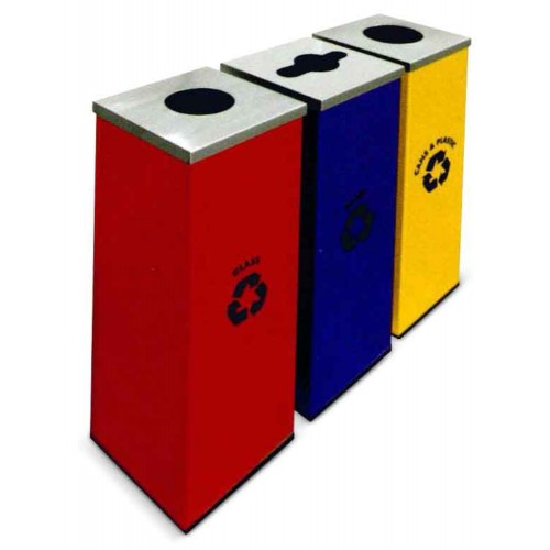 STAINLESS STEEL RECYCLE BIN (SUGO-1003)