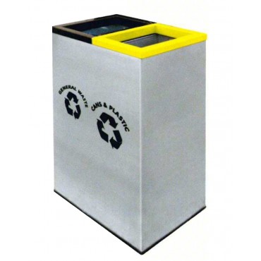 STAINLESS STEEL RECYCLE BIN (SUGO-1007)