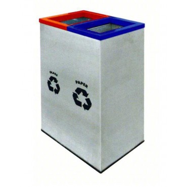 STAINLESS STEEL RECYCLE BIN (SUGO-1007)