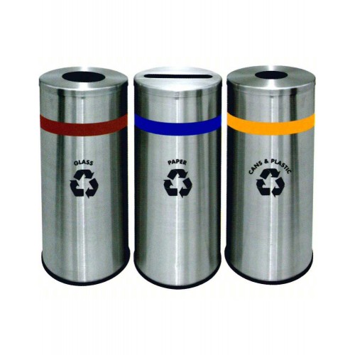 STAINLESS STEEL RECYCLE BIN (SUGO-1008)