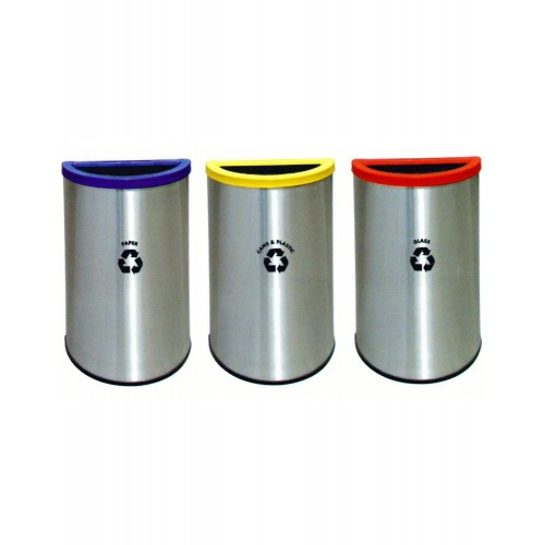 STAINLESS STEEL RECYCLE BIN (SUGO-1016)