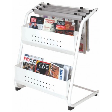 NEWSPAPER AND MAGAZINE RACK (NM323)