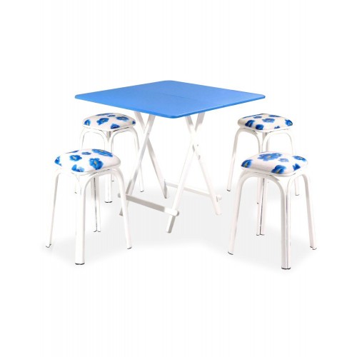 CAFE / GARDEN SET (MF8 (SQ Table) + 271 Stool)