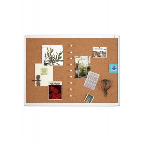 QUARTET WHITE FRAME CORK BOARD (QT-WF-CORK)