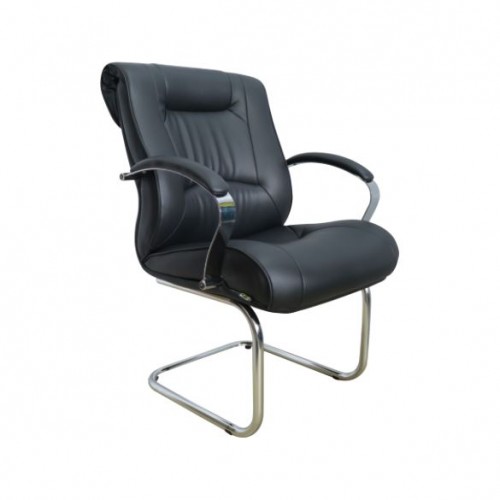 SANTIAGO PU LEATHER SERIES VISITOR CHAIR (OF-SAN-VB-A5F20-P)