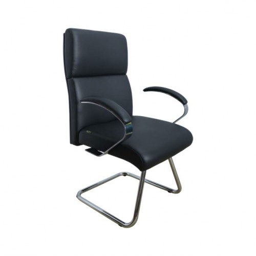 NATAL PU LEATHER SERIES VISITOR CHAIR (OF-NAT-VB-A7F1-P)