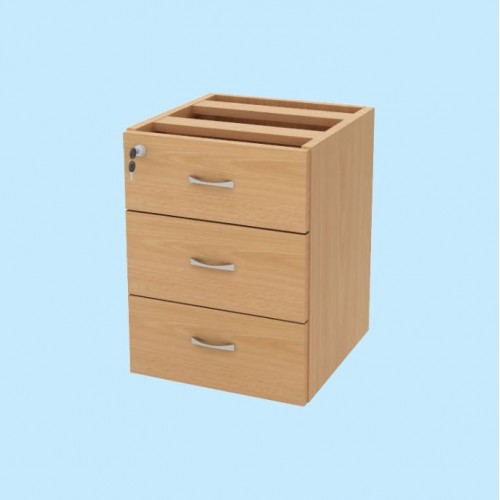 FM | FO SERIES 3 DRAWERS HANGING PEDESTAL (OF-FO-H3)